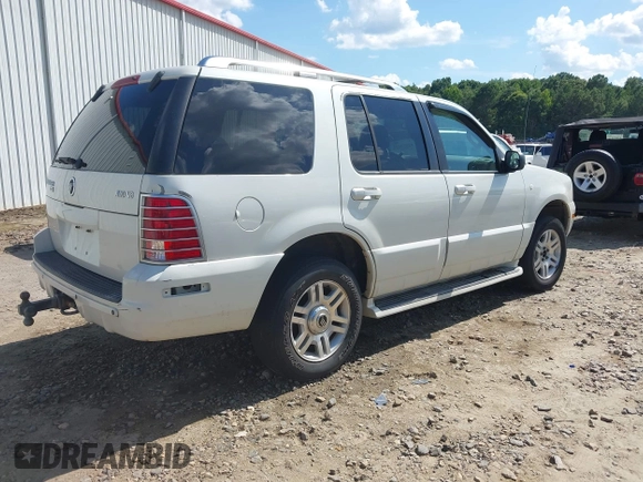 2003 Mercury Mountaineer Convenience with VIN 4M2DU86W93ZJ18901, listed as a IAAI auction lot 42655835 with Not provided miles and . Bid and sale history available at DreamBid. Image 4.