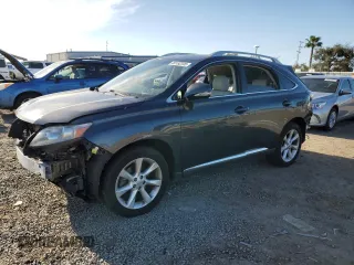 2010 Lexus RX 350 with VIN 2T2BK1BA3AC045225, listed as a Copart auction lot 49152345 with 159,681 mi miles and Salvage Title. Bid and sale history available at carsss.com. Image 1.