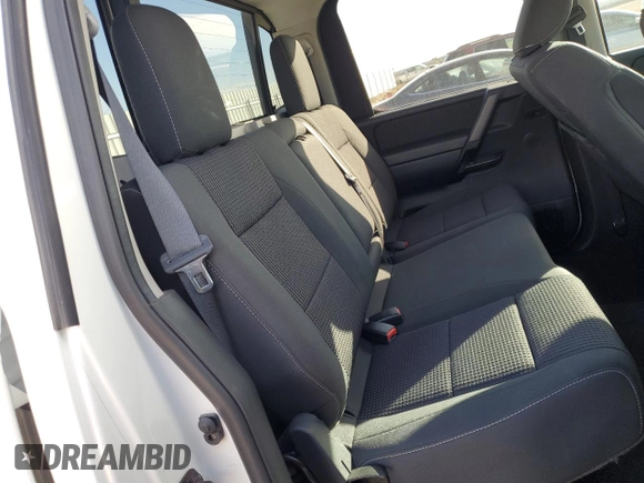2014 Nissan Titan S with VIN 1N6AA0EC0EN507752, listed as a Copart auction lot 84250314 with 38,757 mi miles and Salvage Title. Bid and sale history available at DreamBid. Image 10.