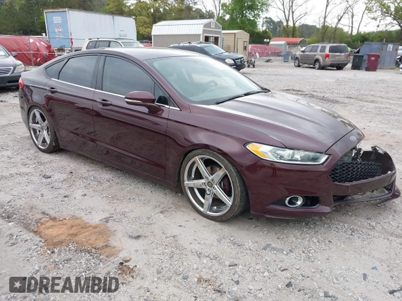 2013 Ford Fusion SE with VIN 3FA6P0H71DR321516, listed as a IAAI auction lot 42043293 with 106,659 mi miles. Bid and sale history available at carsss.com. Image 1.