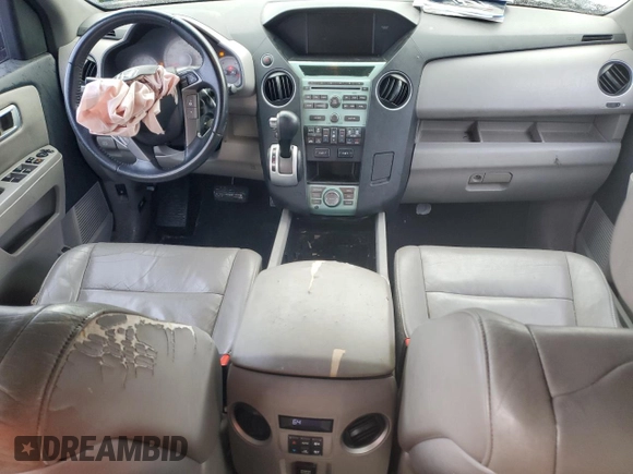 2011 Honda Pilot EX-L with VIN 5FNYF3H78BB008890, listed as a Copart auction lot 80555994 with 214,440 mi miles and Clean Title. Bid and sale history available at DreamBid. Image 8.
