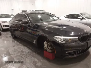 2018 BMW 5 Series 530i with VIN WBAJA5C52JWA37569, listed as a IAAI auction lot 41240799 with 80,116 mi miles and . Bid and sale history available at DreamBid. Image 6.