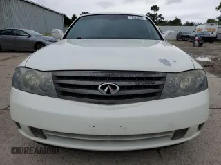 2003 Infiniti M45 with VIN JNKAY41E43M002005, listed as a Copart auction lot 72528004 with 231,586 mi miles and Salvage Title. Bid and sale history available at carsss.com. Image 5.