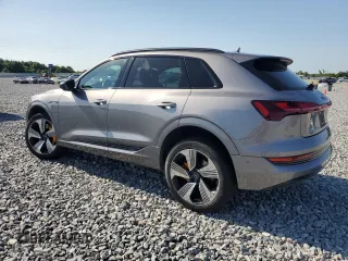 2022 Audi e-tron Premium Plus with VIN WA1LAAGE8NB002750, listed as a Copart auction lot 57163615 with 50,009 mi miles and Salvage title. Bid and sale history available at DreamBid. Image 2.