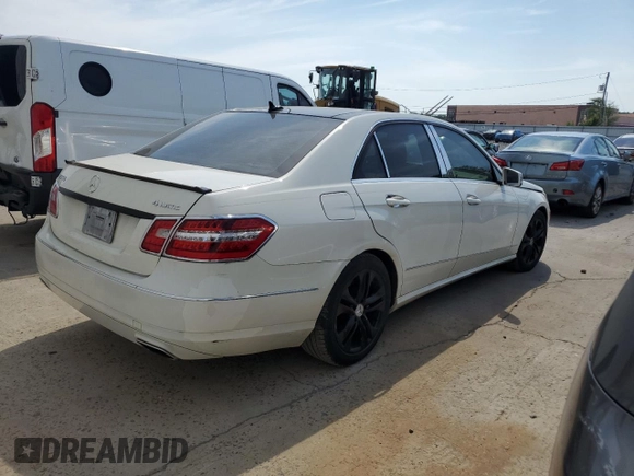2010 Mercedes-Benz E-Class E 550 Luxury with VIN WDDHF9ABXAA138877, listed as a Copart auction lot 59443674 with 194,875 mi miles and Salvage Title. Bid and sale history available at carsss.com. Image 3.