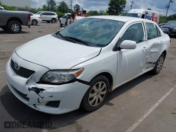 2009 Toyota Corolla with VIN 2T1BU40E59C104664, listed as a IAAI auction lot 42492948 with 188,933 mi miles and . Bid and sale history available at DreamBid. Image 2.