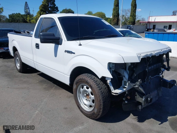 2014 Ford F-150 XL with VIN 1FTNF1CF5EKD94150, listed as a IAAI auction lot 41746423 with 65,796 mi miles. Bid and sale history available at carsss.com. Image 1.