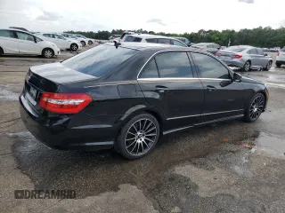 2010 Mercedes-Benz E 350 Luxury with VIN WDDHF5GB5AA027198, listed as a Copart auction lot 54066255 with 76,591 mi miles and Salvage Title. Bid and sale history available at DreamBid. Image 3.