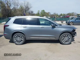 2022 Cadillac XT6 Premium Luxury with VIN 1GYKPFRS6NZ110074, listed as a IAAI auction lot 42060276 with 43,760 mi miles. Bid and sale history available at carsss.com. Image 13.