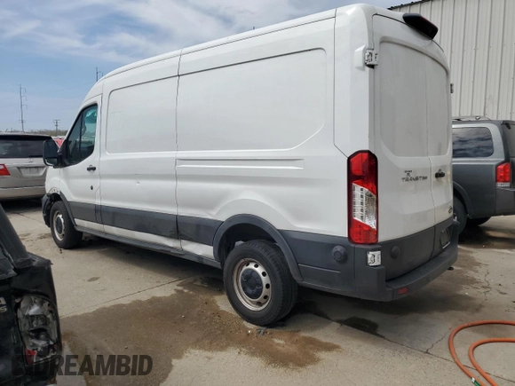 2024 Ford Transit Cargo with VIN 1FTBR1C80RKA15590, listed as a Copart auction lot 47407495 with 28,463 mi miles and Salvage Title. Bid and sale history available at DreamBid. Image 2.