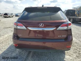 2015 Lexus RX 350 with VIN 2T2ZK1BA3FC187886, listed as a Copart auction lot 48951595 with 121,890 mi miles and Salvage Title. Bid and sale history available at carsss.com. Image 6.
