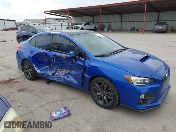 2016 Subaru WRX Limited with VIN JF1VA1L69G8816859, listed as a IAAI auction lot 41476348 with 141,934 mi miles. Bid and sale history available at carsss.com. Image 1.