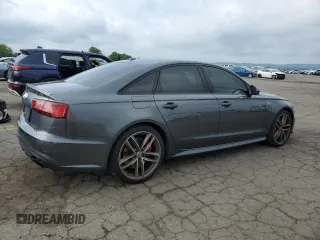 2018 Audi S6 Premium Plus with VIN WAUFFAFC5JN042424, listed as a Copart auction lot 61953444 with 84,237 mi miles and Salvage Title. Bid and sale history available at carsss.com. Image 3.