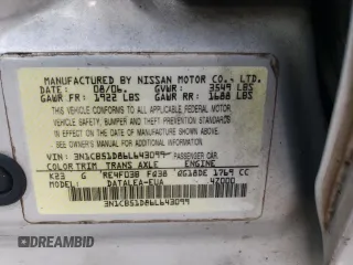 2006 Nissan Sentra S with VIN 3N1CB51D86L643099, listed as a Copart auction lot 87478174 with 101,367 mi miles and Salvage Title. Bid and sale history available at DreamBid. Image 13.