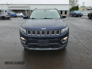 2019 Jeep Compass Limited with VIN 3C4NJCCB7KT730818, listed as a Copart auction lot 61362545 with 57,939 mi miles and Salvage title. Bid and sale history available at DreamBid. Image 5.