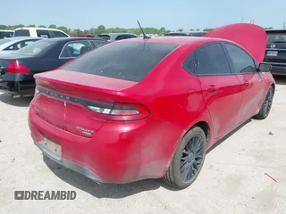 2013 Dodge Dart SXT with VIN 1C3CDFBH3DD641007, listed as a IAAI auction lot 42028569 with 118,700 mi miles. Bid and sale history available at carsss.com. Image 4.