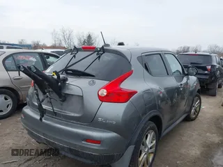 2011 Nissan Juke SL with VIN JN8AF5MV6BT013508, listed as a IAAI auction lot 41833046 with 191,517 mi miles. Bid and sale history available at carsss.com. Image 4.