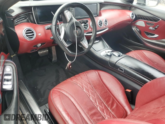 2017 Mercedes-Benz S 550 with VIN WDDXK8CB6HA022245, listed as a Copart auction lot 41461915 with Not Provided miles and Non Repairable. Bid and sale history available at DreamBid. Image 8.