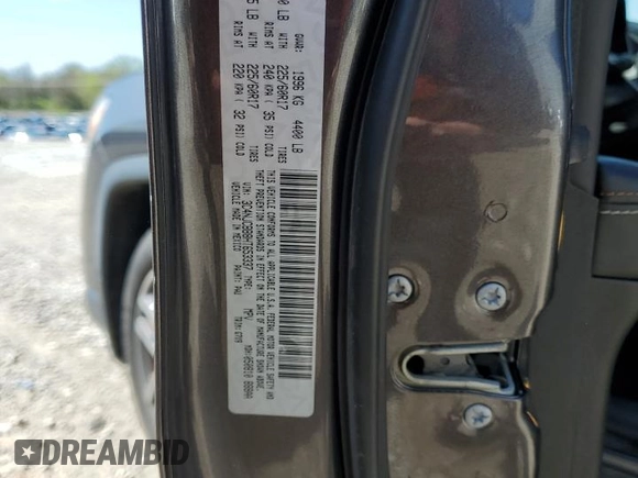 2017 Jeep Compass Latitude with VIN 3C4NJCBB8HT653337, listed as a Copart auction lot 52297435 with 116,693 mi miles and Non repairable. Bid and sale history available at DreamBid. Image 13.