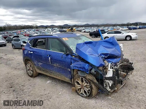 2021 Kia Seltos SX with VIN KNDETCA23M7152916, listed as a Copart auction lot 49823275 with 66,463 mi miles and Salvage Title. Bid and sale history available at carsss.com. Image 11.