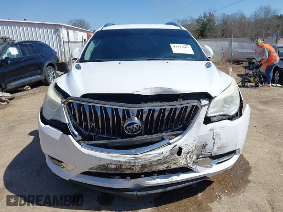 2016 Buick Enclave Leather with VIN 5GAKVBKD4GJ121741, listed as a IAAI auction lot 41774562 with 144,946 mi miles and . Bid and sale history available at carsss.com. Image 12.