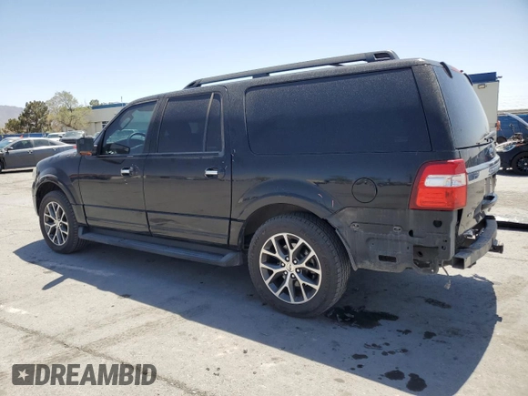 2017 Ford Expedition Max XLT with VIN 1FMJK1JT3HEA58675, listed as a Copart auction lot 51079865 with 183,636 mi miles and Salvage title. Bid and sale history available at DreamBid. Image 2.