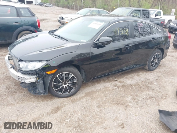 2018 Honda Civic LX with VIN 2HGFC2F53JH554521, listed as a IAAI auction lot 41930345 with 83,054 mi miles and . Bid and sale history available at DreamBid. Image 17.