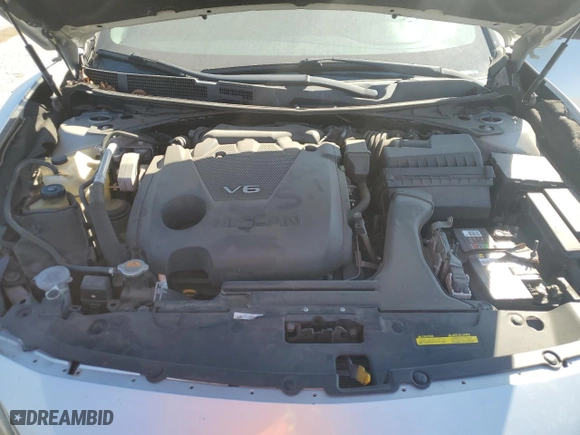 2017 Nissan Maxima SV with VIN 1N4AA6AP2HC445081, listed as a Copart auction lot 43559775 with 128,601 mi miles and Salvage Title. Bid and sale history available at carsss.com. Image 11.