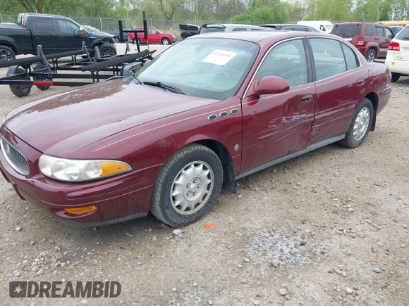 2001 Buick LeSabre Limited z VIN 1G4HR54K41U100044, wystawiony jako IAAI lot #42215795 z przebiegiem 125 144 mil mil oraz . Historia ofert i sprzedaży dostępna na DreamBid. Obrazek 2.
