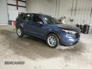 2025 Honda CR-V EX-L with VIN 2HKRS4H70SH410703, listed as a Copart auction lot 51686085 with 5,818 mi miles and Salvage Title. Bid and sale history available at DreamBid. Image 4.