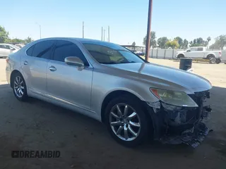 2007 Lexus LS 460 with VIN JTHBL46F475009234, listed as a IAAI auction lot 42641895 with 168,263 mi miles and . Bid and sale history available at DreamBid. Image 1.