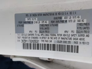 2016 Mazda 3 i Grand Touring z VIN 3MZBM1X78GM265081, wystawiony jako IAAI lot #42108064 z przebiegiem 38 633 mil mil oraz . Historia ofert i sprzedaży dostępna na DreamBid. Obrazek 9.