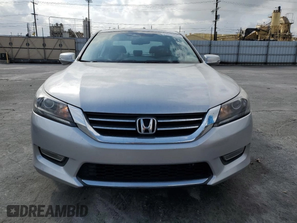2013 Honda Accord Sdn EX-L with VIN 1HGCR2F80DA100290, listed as a Copart auction lot 53510425 with 64,383 mi miles and Salvage Title. Bid and sale history available at carsss.com. Image 5.
