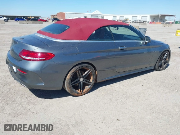 2017 Mercedes-Benz C 300 with VIN WDDWK4JB3HF445715, listed as a IAAI auction lot 41817703 with 74,321 mi miles and . Bid and sale history available at DreamBid. Image 4.