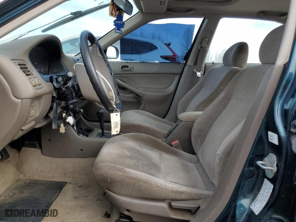 1998 Honda Civic EX with VIN 1HGEJ8644WL044510, listed as a Copart auction lot 47137135 with 163,796 mi miles and Salvage Title. Bid and sale history available at carsss.com. Image 7.