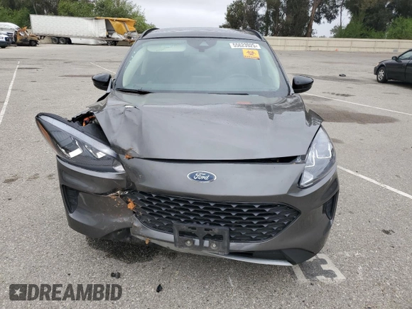 2020 Ford Escape SE Sport Hybrid with VIN 1FMCU0BZ7LUB70460, listed as a Copart auction lot 55623925 with 63,550 mi miles and Salvage title. Bid and sale history available at DreamBid. Image 5.