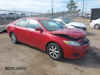 2011 Toyota Camry LE with VIN 4T1BF3EK4BU193196, listed as a IAAI auction lot 41876543 with 213,105 mi miles. Bid and sale history available at carsss.com. Image 1.