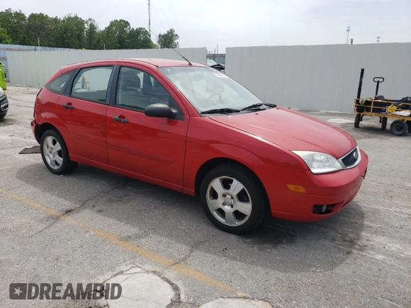 2007 Ford Focus S z VIN 1FAHP37N47W245222, wystawiony jako Copart lot #57293025 z przebiegiem 102 552 mil mil oraz Szkoda całkowita • Salvage title. Historia ofert i sprzedaży dostępna na DreamBid. Obrazek 4.