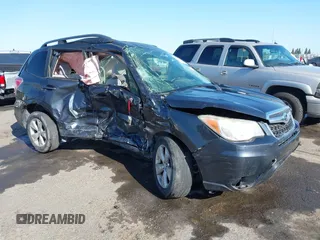 2014 Subaru Forester Premium with VIN JF2SJAEC4EH420336, listed as a IAAI auction lot 42444120 with Not provided miles and . Bid and sale history available at DreamBid. Image 1.