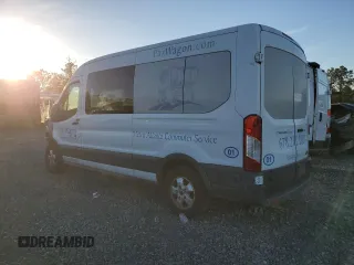 2017 Ford Transit XL z VIN 1FBAX2CM9HKB17056, wystawiony jako Copart lot #47805905 z przebiegiem Nie podano mil oraz Szkoda całkowita • Salvage title. Historia ofert i sprzedaży dostępna na DreamBid. Obrazek 2.
