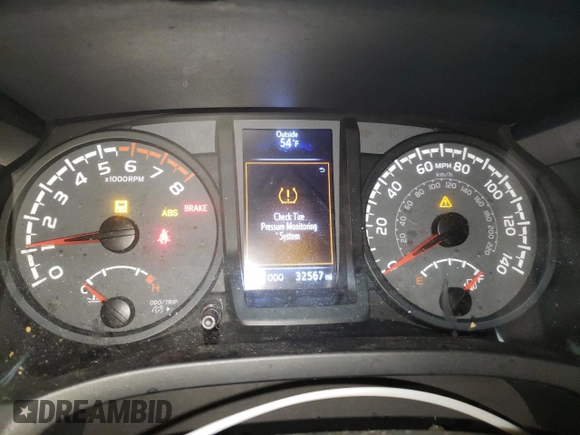 2023 Toyota Tacoma SR с VIN 3TYRX5GN5PT085981, выставлен на аукционе Copart как лот 43403015 с пробегом 32 567 миль миль и Чистый • Clean title. История ставок и продаж доступна на DreamBid. Изображение 9.