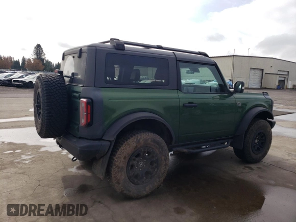 2022 Ford Bronco with VIN 1FMDE5CP2NLB82262, listed as a Copart auction lot 52394245 with 27,778 mi miles and Salvage title. Bid and sale history available at DreamBid. Image 3.