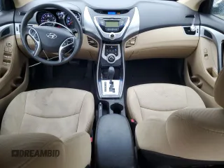 2012 Hyundai Elantra Limited z VIN 5NPDH4AE1CH066866, wystawiony jako Copart lot #51072305 z przebiegiem 133 086 mil mil oraz Szkoda całkowita • Salvage title. Historia ofert i sprzedaży dostępna na DreamBid. Obrazek 8.
