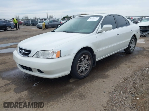 2000 Acura TL with VIN 19UUA5667YA035780, listed as a IAAI auction lot 41845474 with 63,314 mi miles. Bid and sale history available at carsss.com. Image 17.