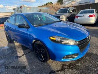 2015 Dodge Dart SXT with VIN 1C3CDFBB9FD201372, listed as a Copart auction lot 50666185 with 116,694 mi miles and Clean Title. Bid and sale history available at carsss.com. Image 1.