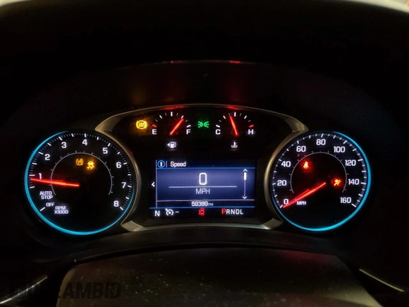2022 Chevrolet Equinox LS z VIN 3GNAXSEV3NS116543, wystawiony jako Copart lot #51323205 z przebiegiem 59 389 mil mil oraz Szkoda całkowita • Salvage title. Historia ofert i sprzedaży dostępna na DreamBid. Obrazek 9.