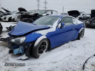 2015 Subaru BRZ Limited with VIN JF1ZCAC19F9602169, listed as a Copart auction lot 41841825 with 15,860 mi miles and Salvage Title. Bid and sale history available at carsss.com. Image 1.