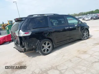 2017 Toyota Sienna SE with VIN 5TDXZ3DC4HS840494, listed as a IAAI auction lot 42418699 with 90,197 mi miles and . Bid and sale history available at DreamBid. Image 4.
