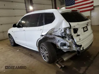 2017 BMW X3 xDrive28i with VIN 5UXWX9C38H0W66825, listed as a Copart auction lot 86734694 with 99,251 mi miles and Salvage Title. Bid and sale history available at DreamBid. Image 2.