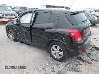 2020 Chevrolet Trax LS with VIN KL7CJKSB8LB023214, listed as a IAAI auction lot 41155692 with 47,876 mi miles. Bid and sale history available at carsss.com. Image 3.
